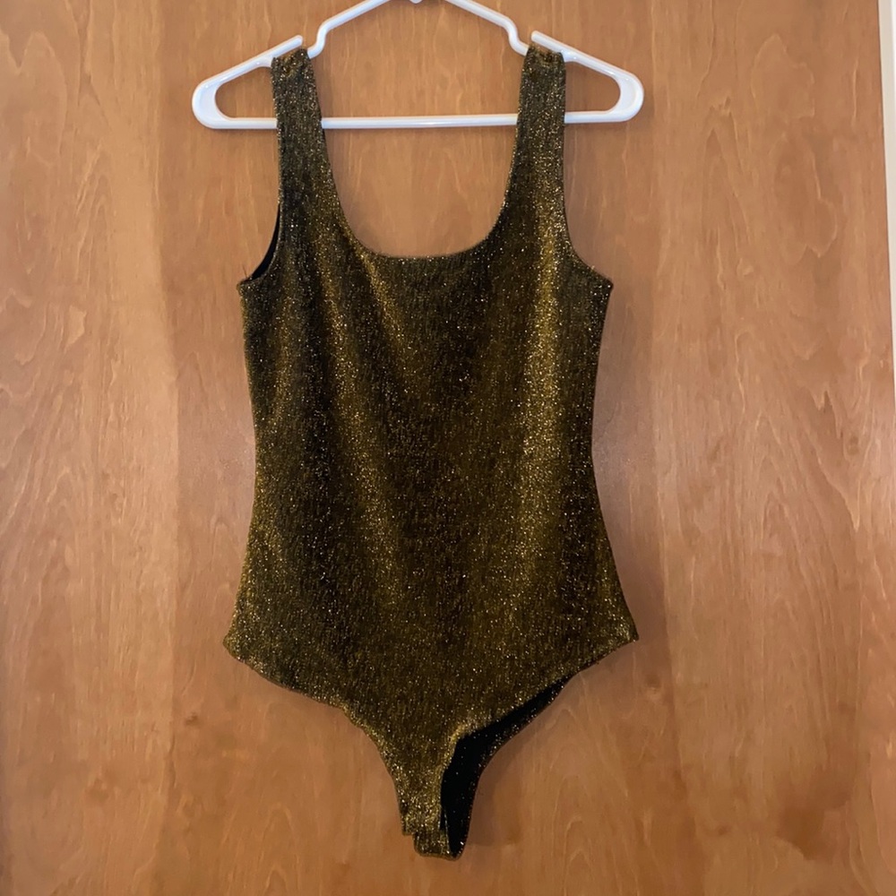 Shimmery Gold Bodysuit